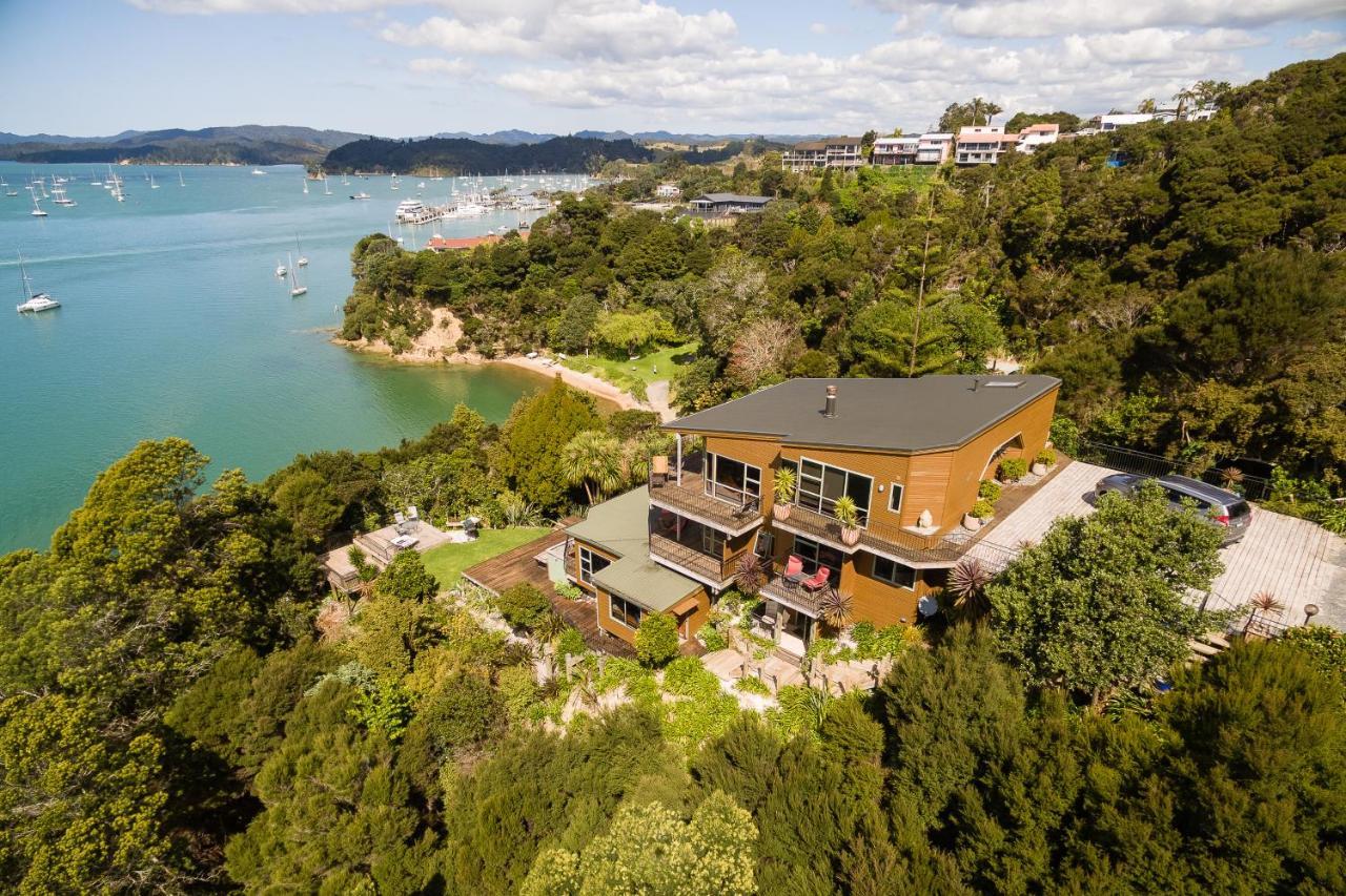 Cliff Edge By The Sea Villa Paihia Exterior foto